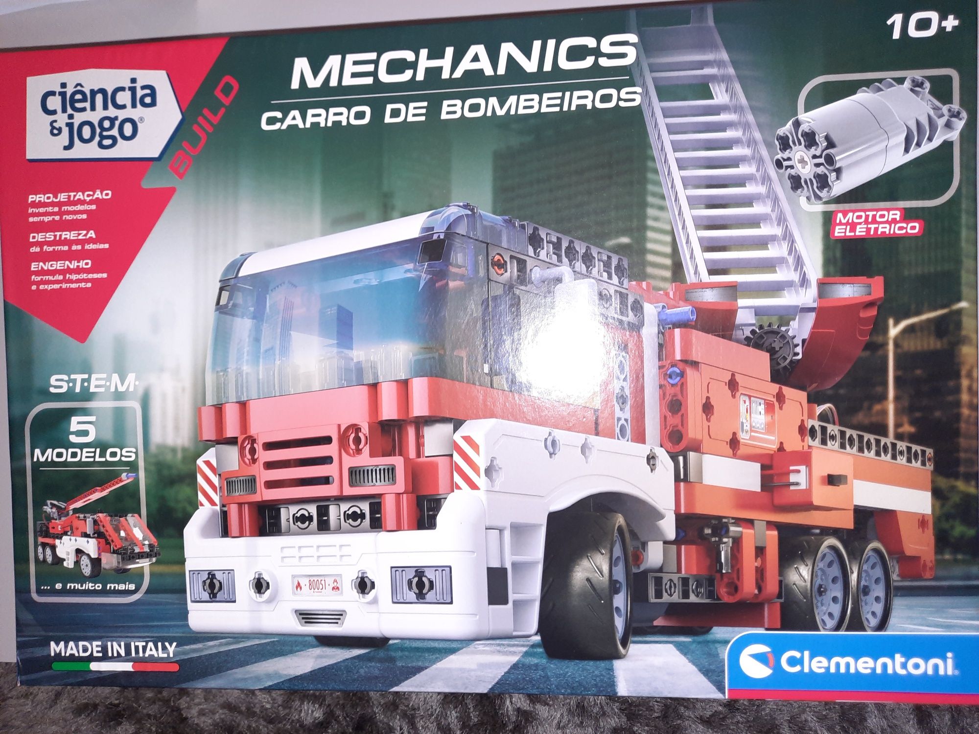Ciencia & Jogo Mechanics Carro dos Bombeiros
