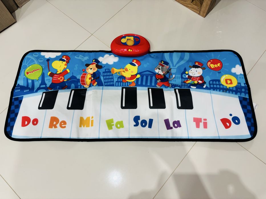 Mata, pianino, Smily Play, Skacz i Graj, interaktywna mata dla dzieci