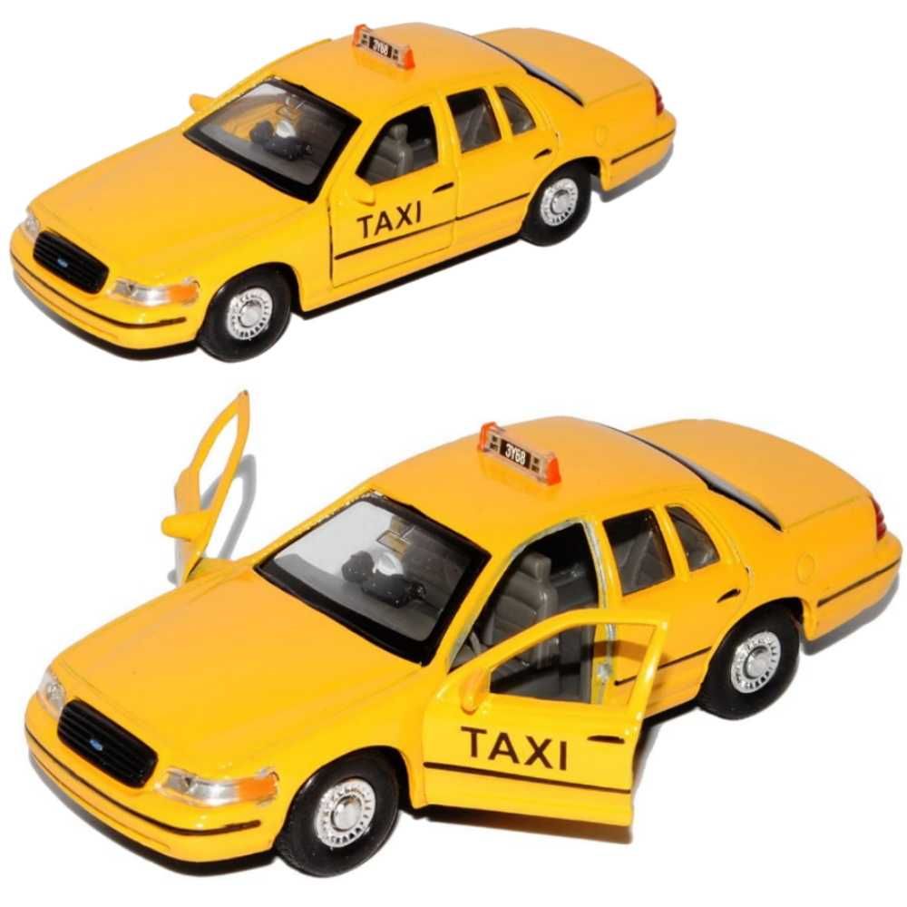 Ford Crown Victoria TAXI ŻÓŁTA model WELLY 1:34