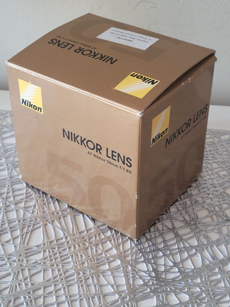Obiektyw Nikkor Lens 50 mm 1,8