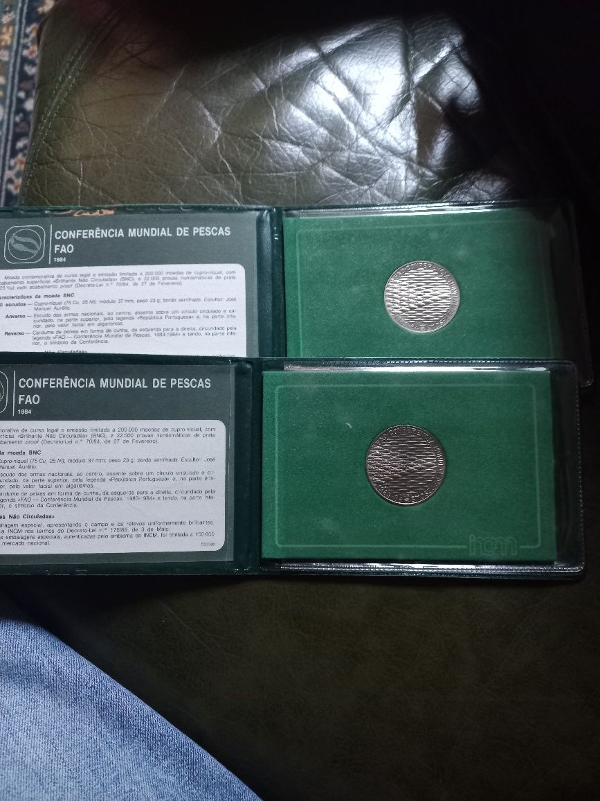Lote 5 moedas BNC