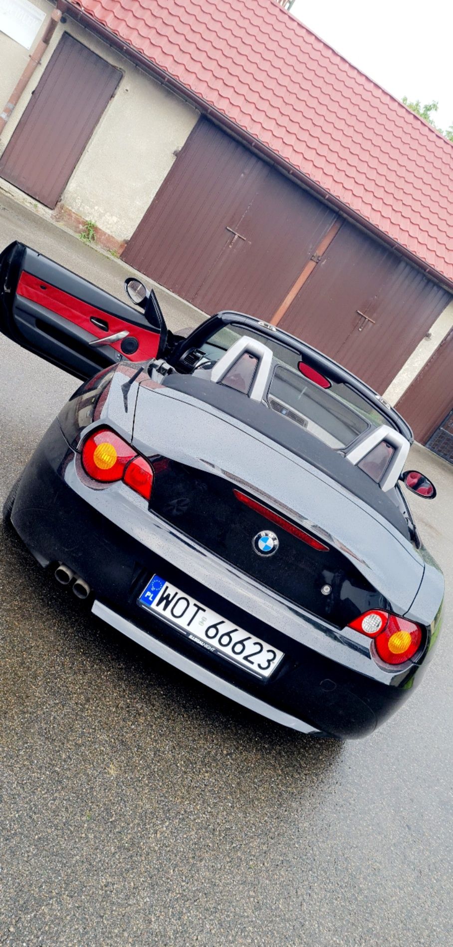 BMW Z4 e85 m54 skóra