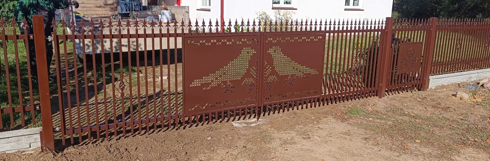 Wypalanie plazmowe CNC, spawanie, ogrodzenia, balustrady, bramy