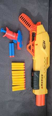 Pistolet NERF ALPHA STRIKE + strzałki + mały pistolet NERF gratis