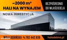 Hala magazynowo-produkcyjna z biurem. Magazyn hala