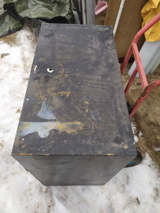Szafa szafka vintage PRL metalowa regał metalowy apteczna kartotekowa