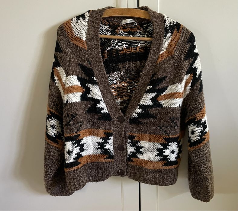 Kardigan Pull&Bear s/m cudo puszysty miękki