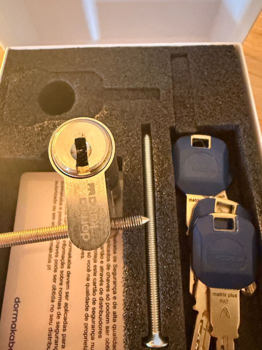 Canhão Fechadura Dormakaba (5 chaves)