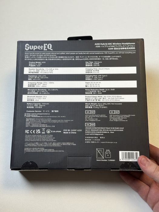 Навушники (гарнітура) OneOdio SuperEQ A200