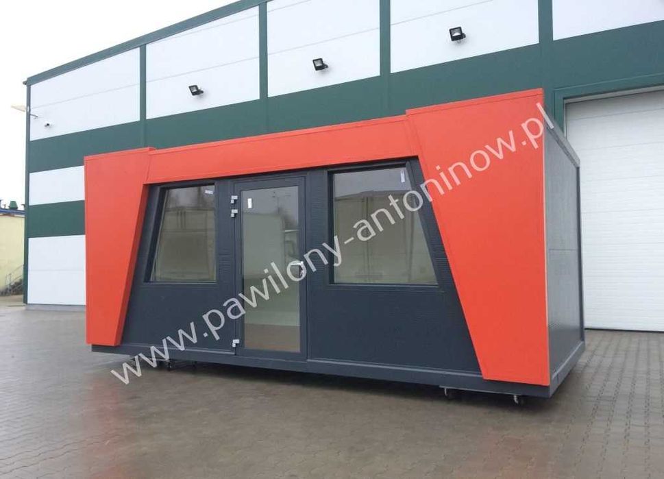 NOWY Pawilon Kontener Biurowy Salon Kosmetyczny Fryzjerski - PRODUCENT