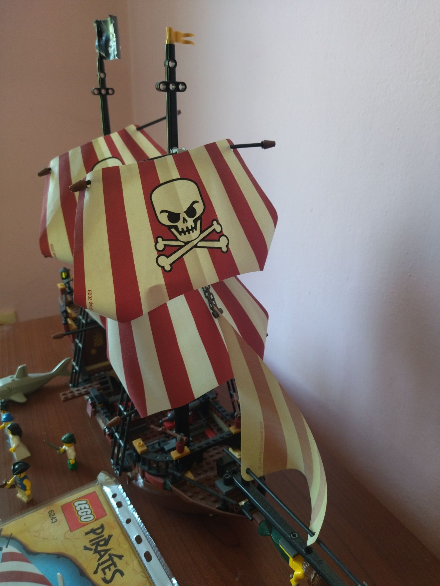 LEGO pirates 6243 perła Czarnobrodego statek piracki