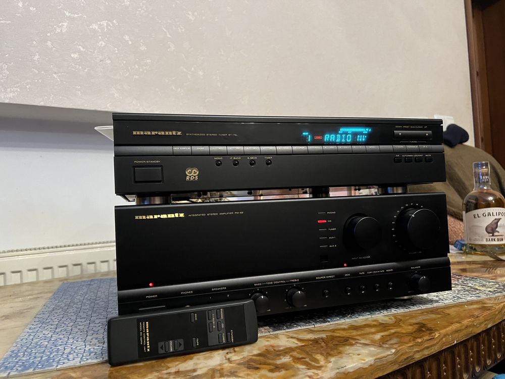 Р-в.Якісний підсилювач Marantz PM-62 / 100вт на канал /тюнер / пульт