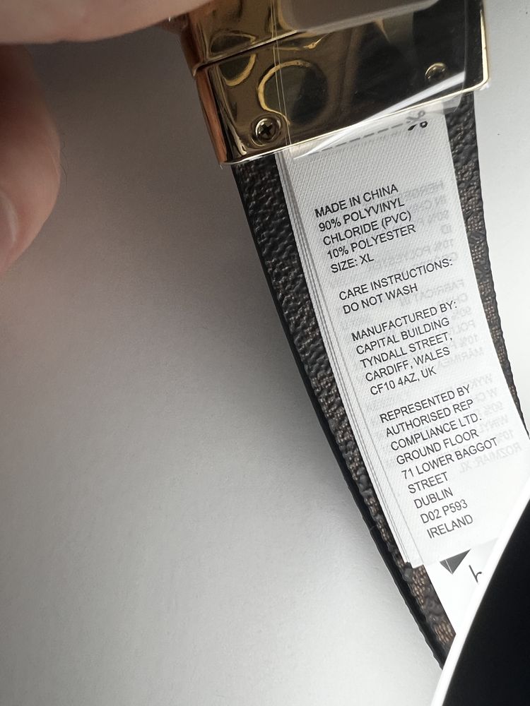 Michael Kors Pasek Belt XL Damski Women