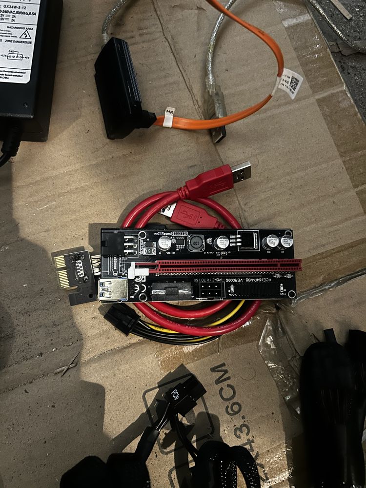 Kable przewody pcie 8 pin 6 pin sata molex gpu rozne wawa