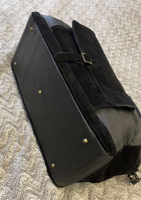 Шкіряна дорожня сумка