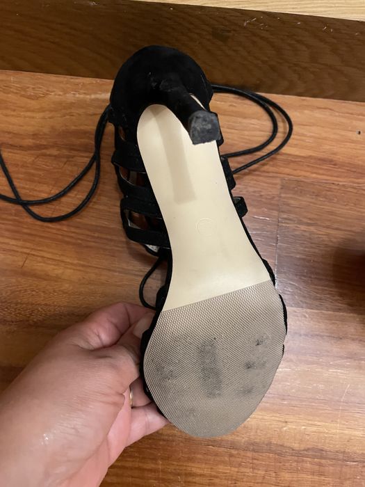 Sandalias pretas Seaside