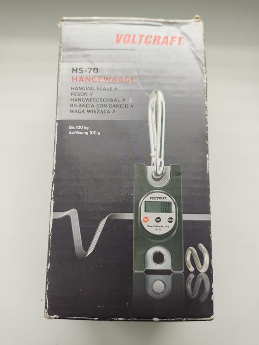 Електронні ваги VOLTCRAFT HS-70 100кг