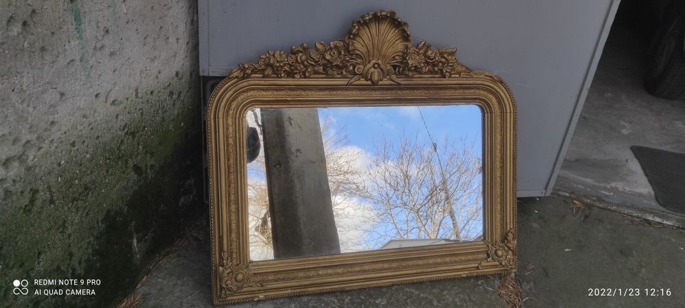 Зеркало старинное настенное
