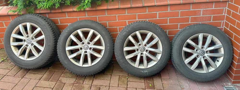 Koła zimowe Passat B8 alufelgi VW z oponami Fulda 215/60 R16 99 H XL