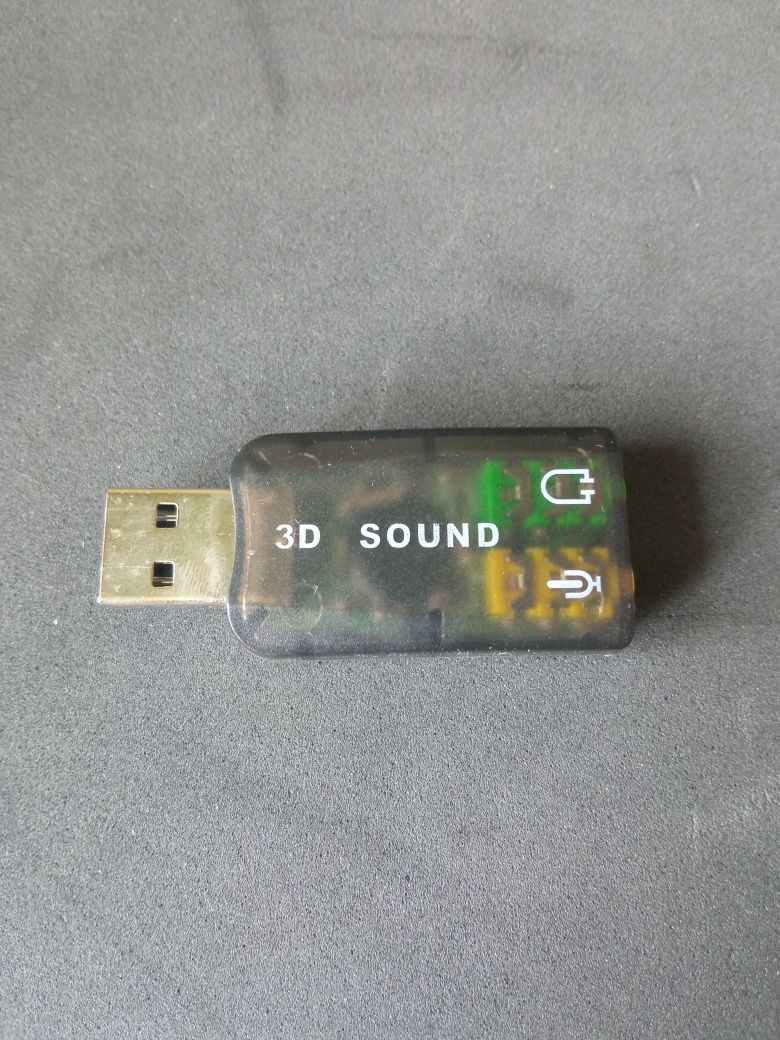 Usb звуковой адаптер