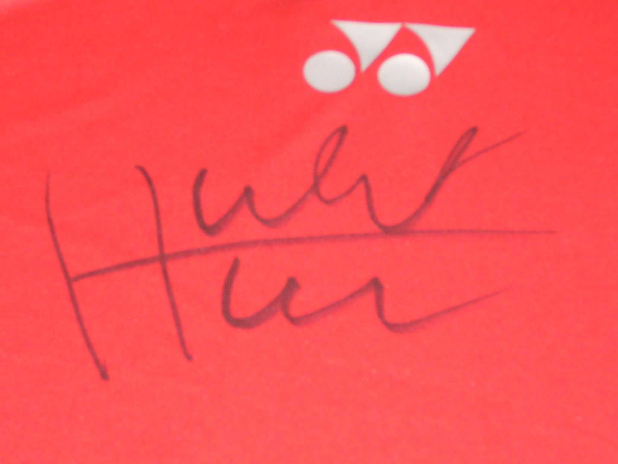 koszulka Hubert Hurkacz autograf Yonex rozmiar M