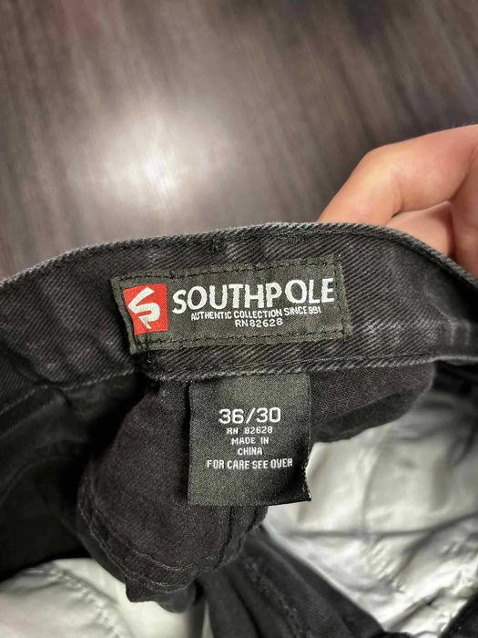 Spodnie Southpole – czarne, rozmiar W36 L30