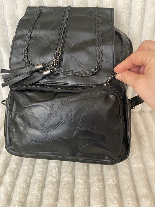 Plecak eko skóra unisex podreczny