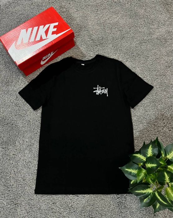 Футболка Stussy Mushrooms / Футболка Стусі з грибами / Футболка Стуси