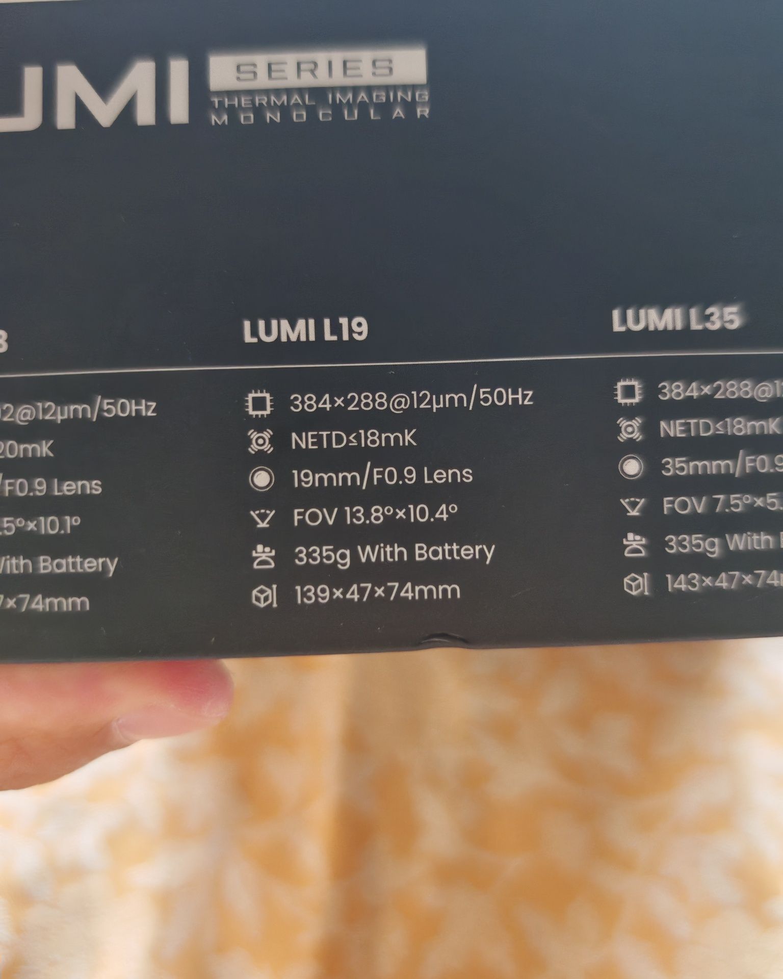 Kamera Termowizyjna Nocpix Lumi l19