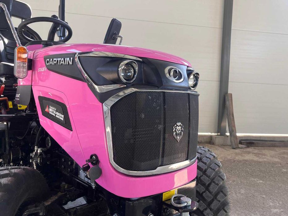 CAPTAIN Traktorek kosiarka międzyosiowa silnik Mitsubishi 25 KM, HST