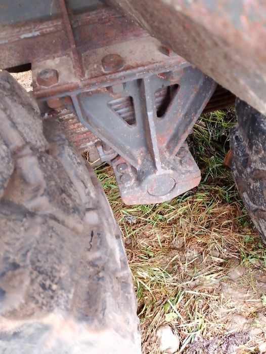 Przyczepa na tandemie Legrand, skorupa, wywrotka, budowlana, 14 ton