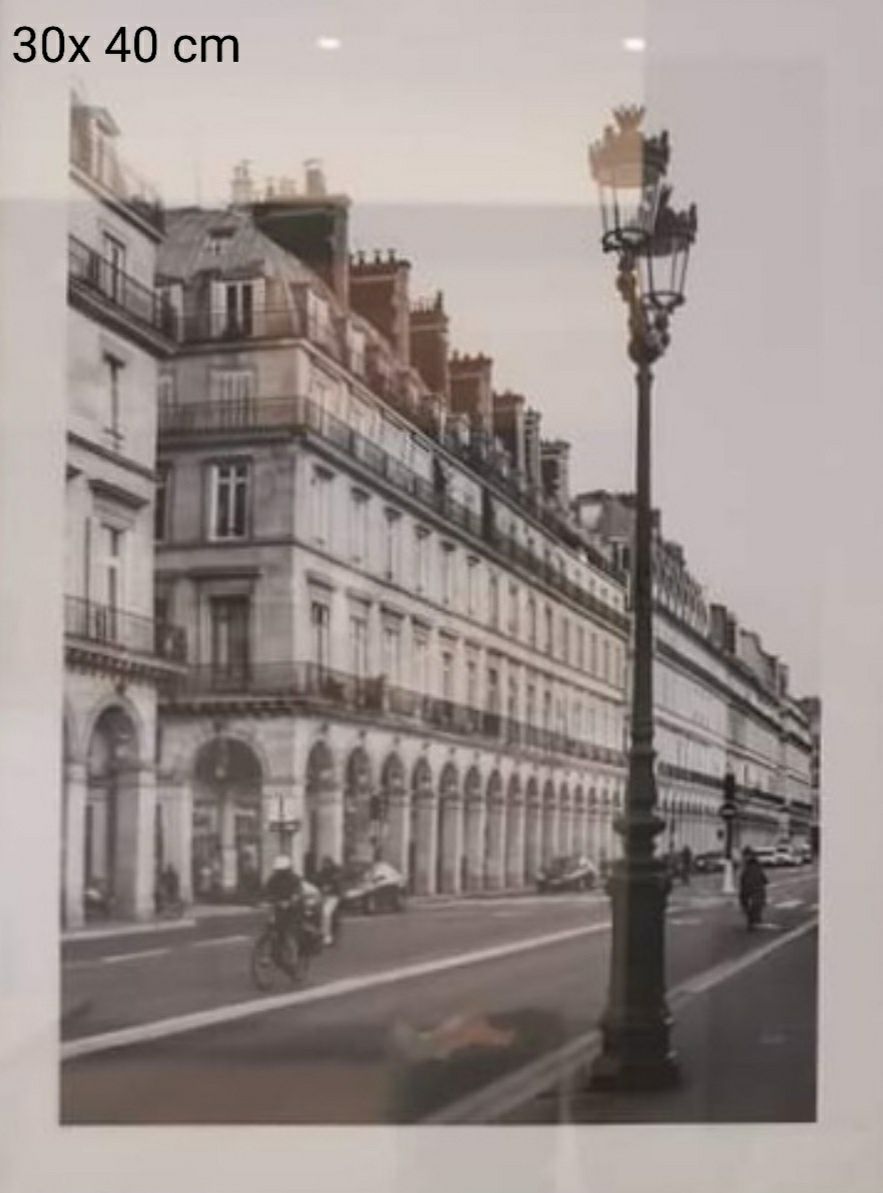 Plakat czarno-biały 30x40 cm Paryska ulica / Parisian street

Czar