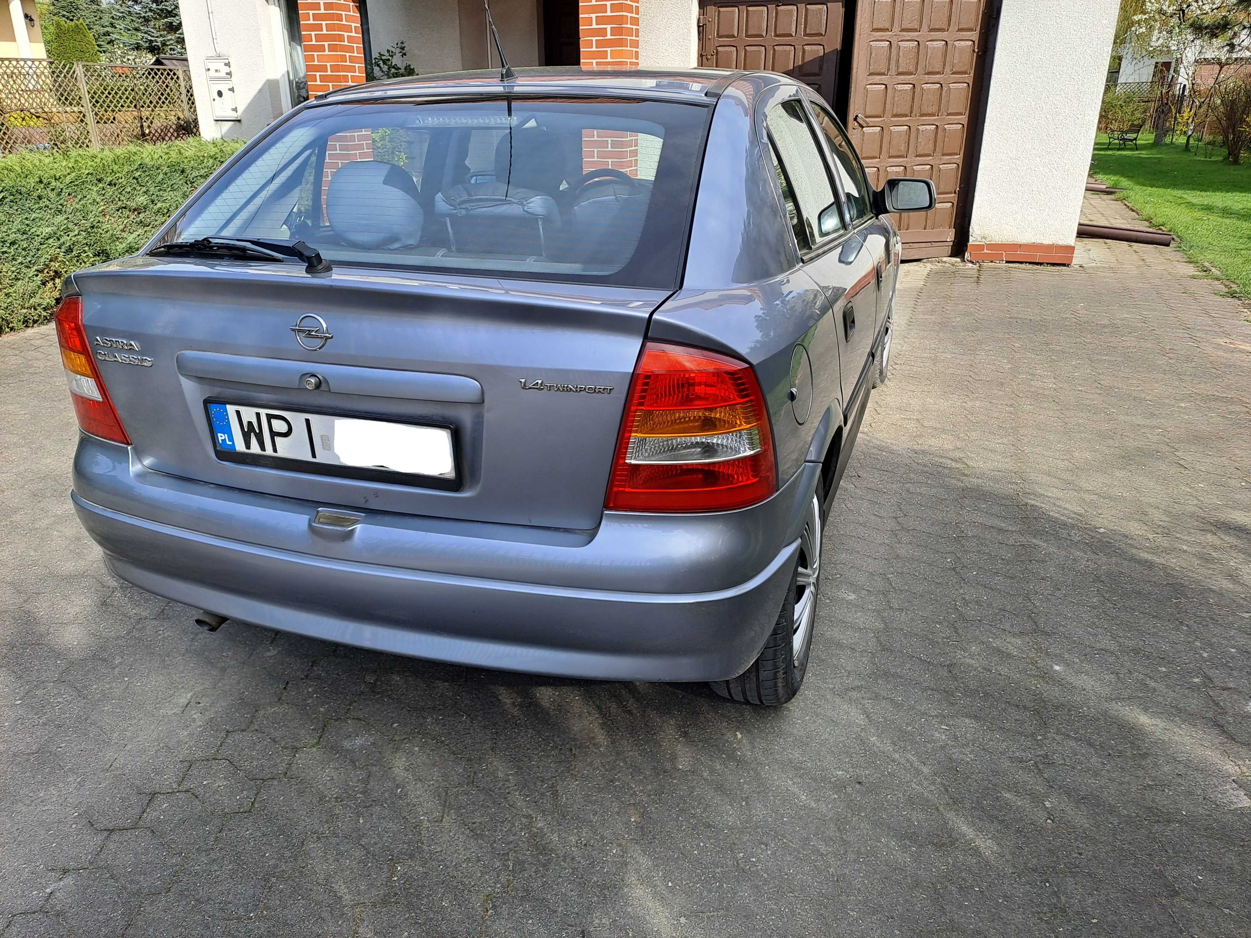 OPEL ASTRA 1,4 90KM 2008 pierwszy właściciel, bezwypadkowy