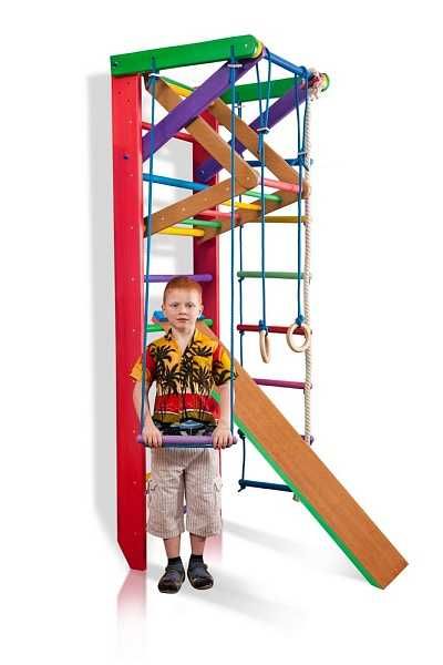 Дитячий спортивний куточок Барбі 3-220 рожевий SportBaby