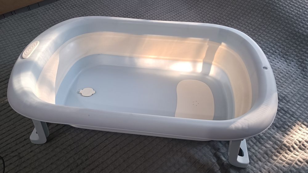 Ванночка силіконова складна для новонароджених !!!