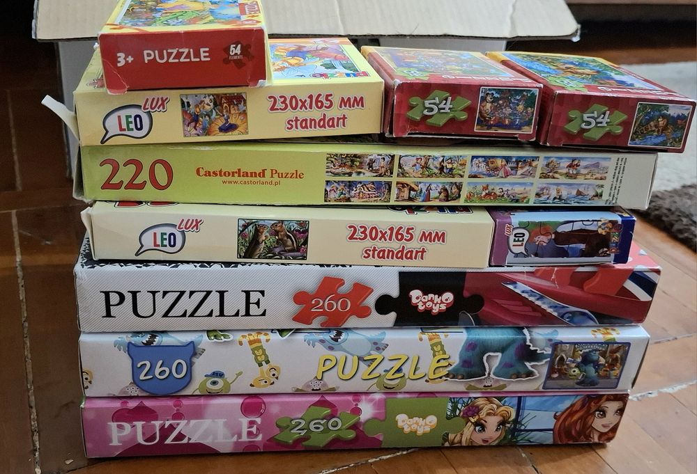 Лот пазлів для 7 років пазли для шкільного віку лот Castorland puzzle