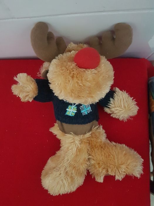 Zabawka świąteczna renifer,reniferek nowa