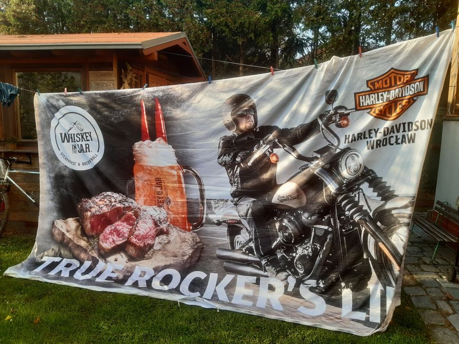 Wielka poszwa Harley Davidson Wrocław