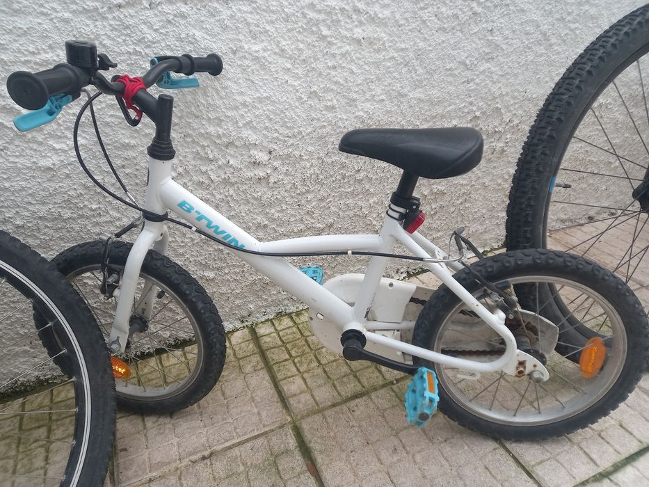 Bicicleta adulto e criança