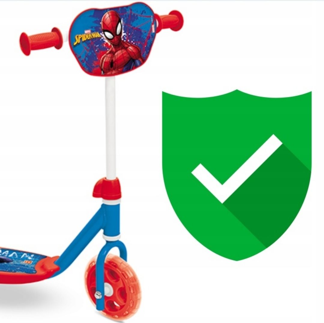 Mondo Hulajnoga Trójkołowa Dla Dzieci spider-man