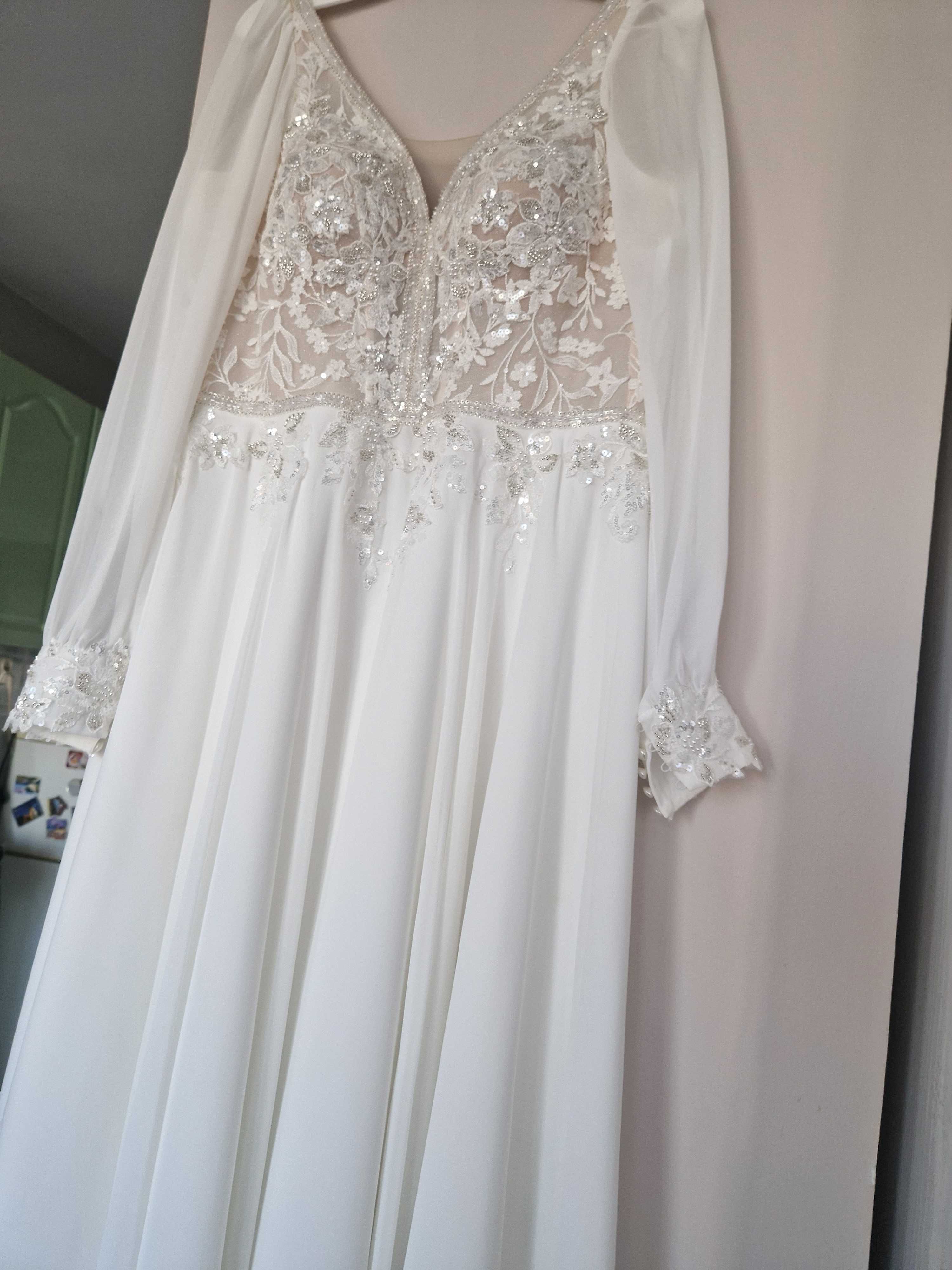 Suknia ślubna w stylu boho