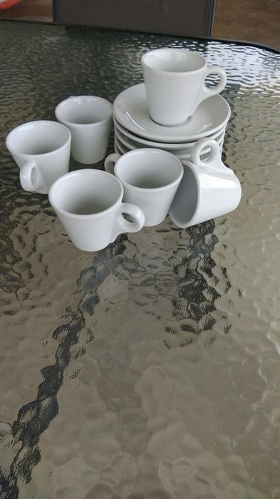 Jogo de 6 chávenas de café