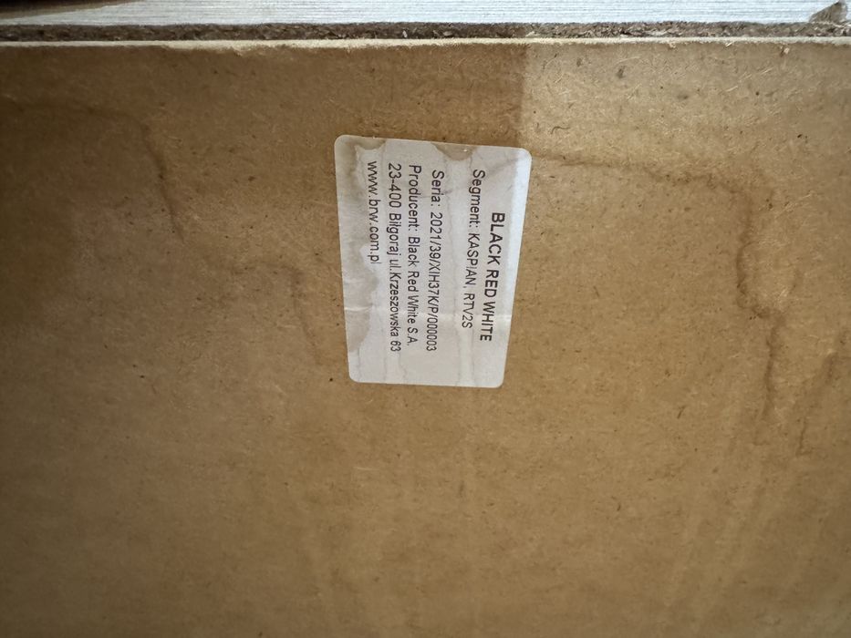 Szafka RTV uzywana 143,5x33,5x55