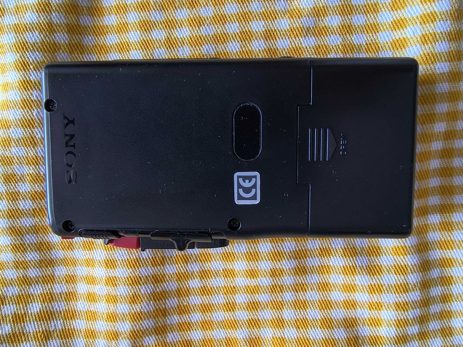 Sony gravador de mini cassettes