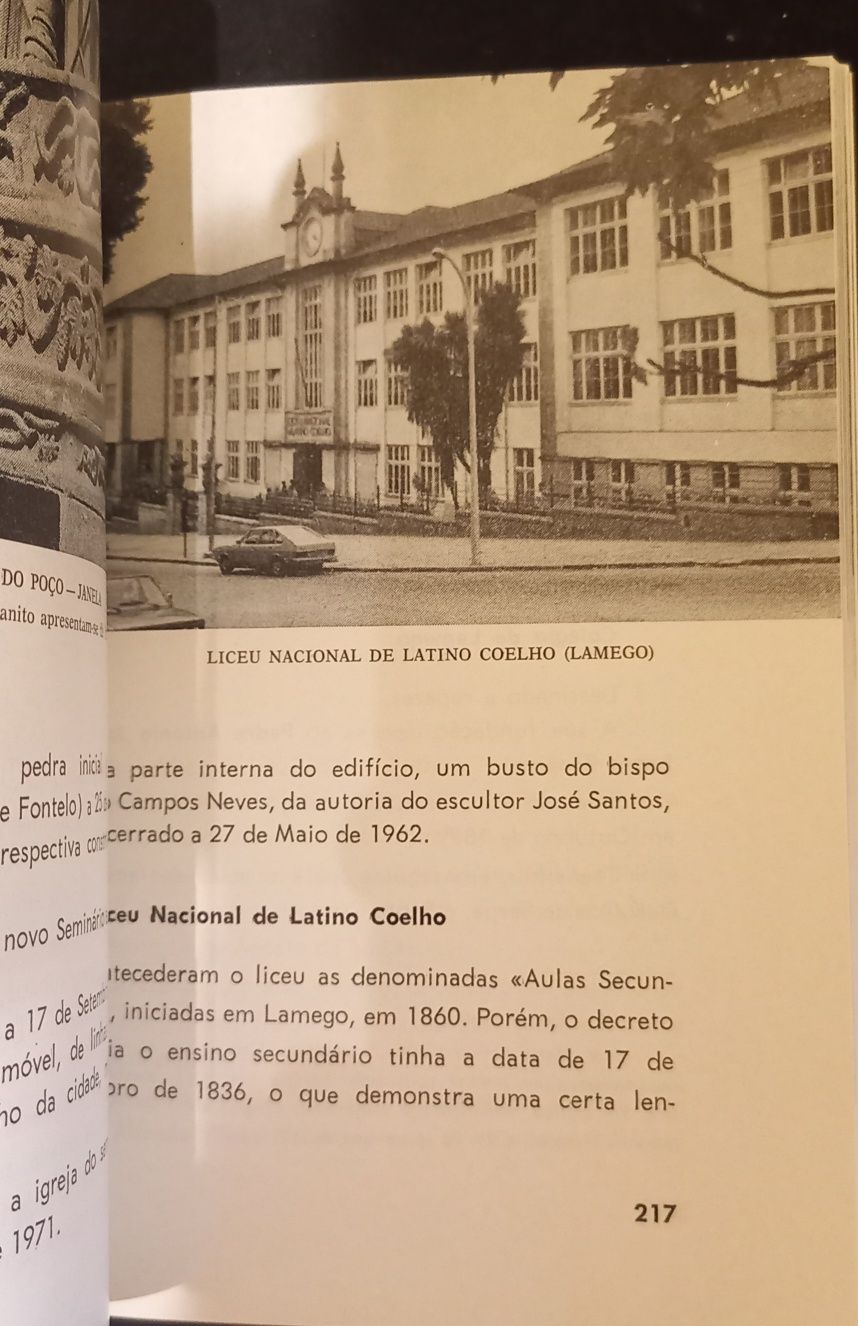 Livro sobre a cidade de Lamego, Terras ao Léu. PORTES GRÁTIS.