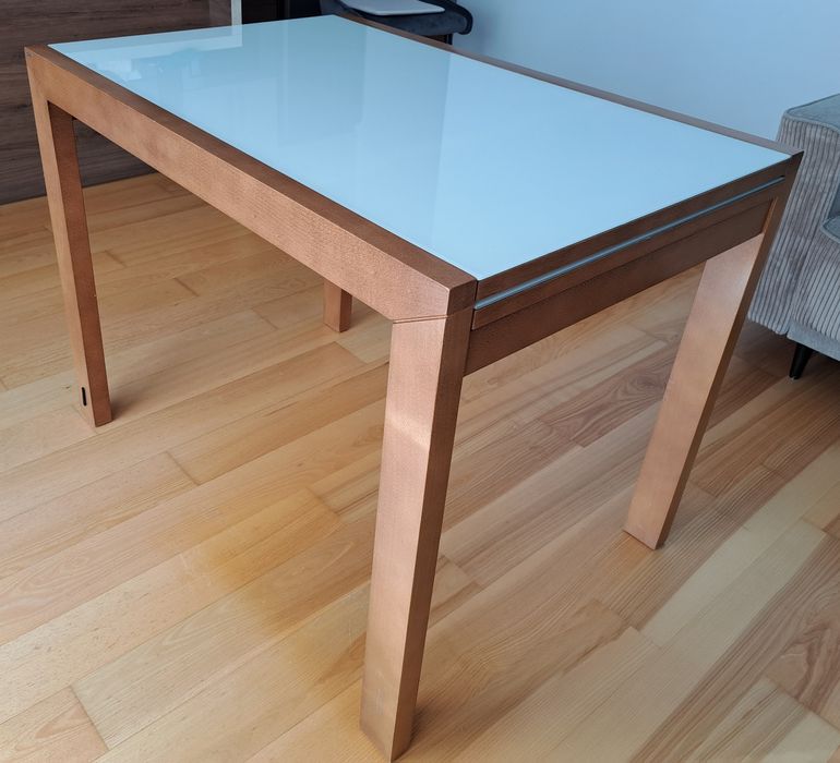 Stół drewniany rozkładany PAGED 70x100