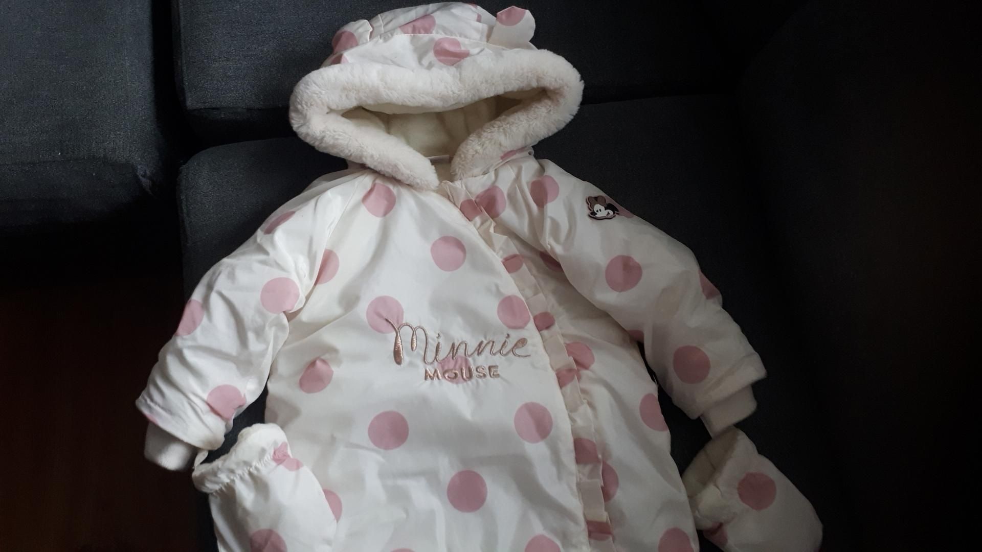Kombinezon 74cm dziewczęcy myszka Miki