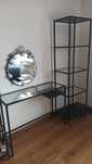 Zestaw metalowych mebli ikea