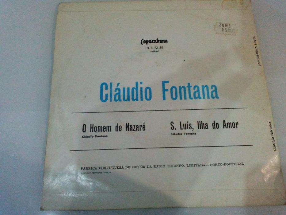 Disco de Vinil - Cláudio Fontana