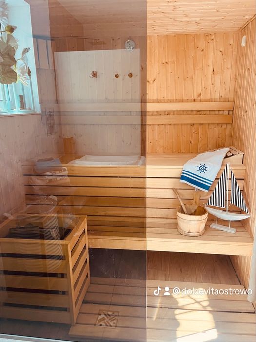 -Basen zadaszony, jacuzzi, sauna!klimatyzacja,aneksy kuchenne.